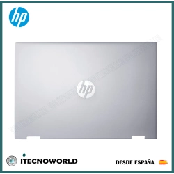 Carcasa trasera LCD cover para portátil HP 14-CD color plata silver (Modelo Táctil)