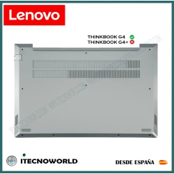 Carcasa inferior Lenovo ThinkBook 14 G2 ARE G2 ITL 14 G3 ACL G4 IAP Plata Silver