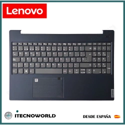 Carcasa con teclado Español Lenovo Ideapad S340-15IWL S340-15API S340-15IIL Azul 5CB0S18703